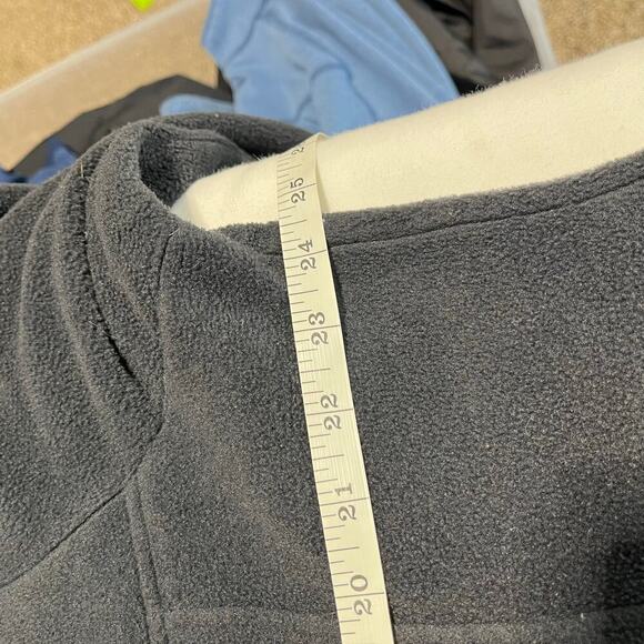 Columbia Three Lakes Snap Button Pullover Fleece Jacket Black Size 1X women’s - Picture 2 of 5